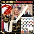 thumbnail image 1 of 5 Inch Explosion Style Money Gift Box for Graduation Parties including 30Pcs Clear Plastic Pouches for Surprise Cash Drawing and Event Decorating, 1 of 5