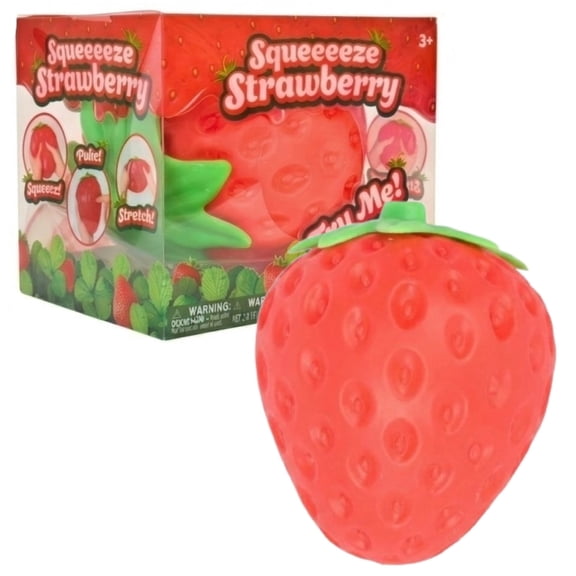 5 Inch Giant Strawberry Squishies Big Strawberry Squishies Fruit Stress Ball Toys Large Slow Rise Squeeze Huge Rebound Cute Rising Strawberries Model Fidget Toys Party Favor