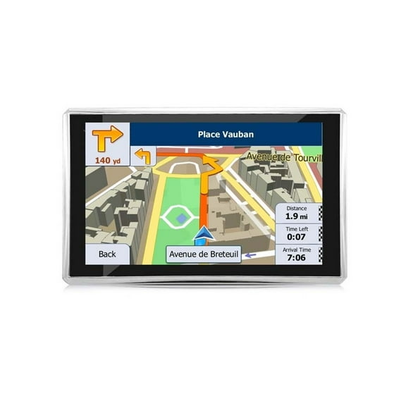 5 Inch HD Car GPS Navigation FM/8GB/DDR 256M Newest South America Maps Russia Europe For Vehicle Navigator ,Easy to Operate