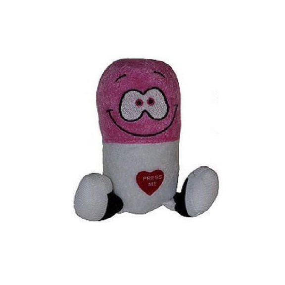 5" Inch Happy Pills Uncontrollable Laughter-Pink/White 901