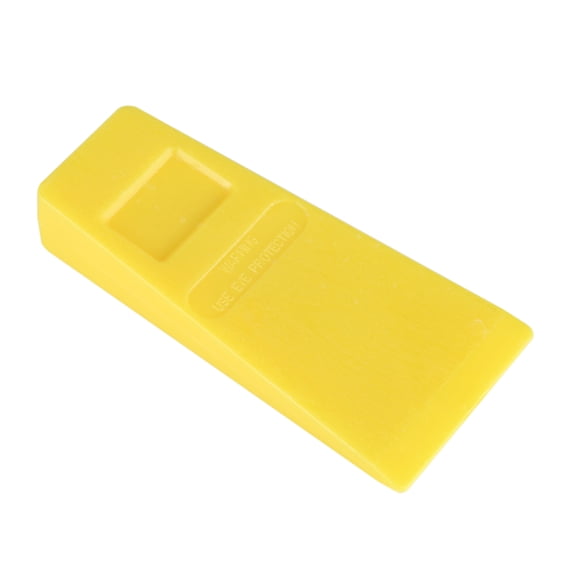 5 Inch Heavy Duty Plastic Tree Felling Wedge for Chainsaw Cutting, High-Impact & Cleaving Design