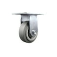 thumbnail image 1 of 5 Inch Heavy Duty Thermoplastic Rubber Rigid Caster with Roller Bearing SCC, 1 of 2