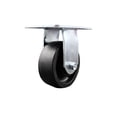 thumbnail image 1 of 5 Inch Heavy Duty Top Plate Glass Filled Nylon Rigid Caster with Ball Bearing, 1 of 2