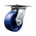 thumbnail image 1 of 5 Inch Heavy Duty Top Plate Solid Poly Swivel Caster with Roller Bearing SCC, 1 of 2