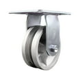 thumbnail image 1 of 5 Inch Heavy Duty Top Plate V Groove Semi Steel Rigid Caster with Ball Bearing, 1 of 2