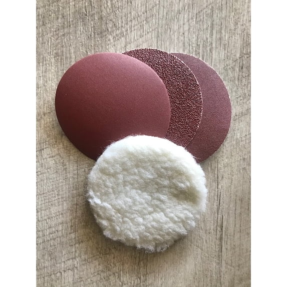 5 Inch Hook And Loop Polishing and Sanding Pad Set