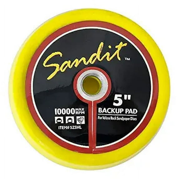 5 Inch Hook & Loop Foam Backing Pad for Sandpaper
