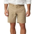 thumbnail image 1 of 5 Inch Inseam Shorts Men Tapered Leg Skinny Stretch Mens Slim Fit Shorts 7" Inseam Skinny Chino Short Straight Regular Fit Summer Front Shorts,Khaki,L, 1 of 5