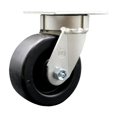 thumbnail image 1 of 5 Inch Kingpinless Polyolefin Wheel Swivel Top Plate Caster Service Caster Brand, 1 of 2