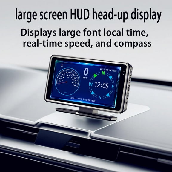 5-Inch Large Screen for Dash Cam HD HUD Head-Up Display Smartphone Connectivity