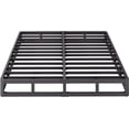 thumbnail image 2 of 7 Inch Low Profile Twin Bed Frame - Metal Box Spring With Fabric Cover, Noise-Free Mattress Foundation 2 of 4