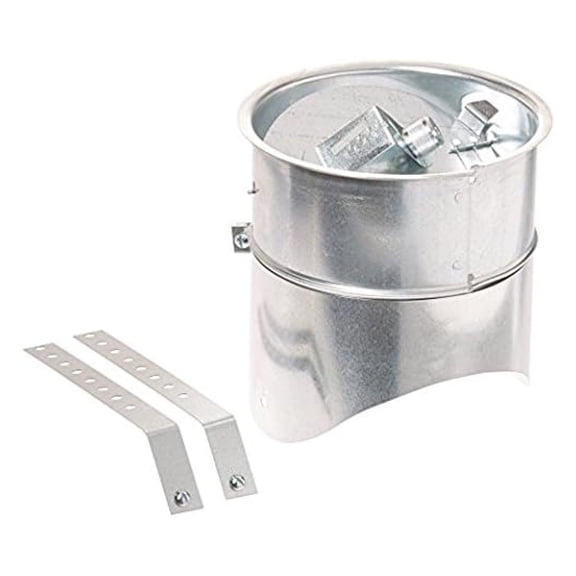 5 Inch MJ-400305 Barometric Damper - It Stabilizes Draft