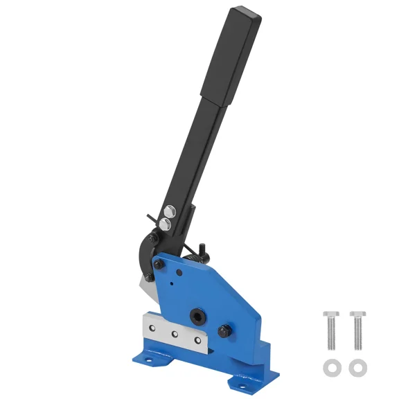 5-Inch Manual Hand Plate Shear for Metal Sheet Processing,Heavy Duty Benchtop Cutter HS-5,Ideal for Crafts,Thick Steel Crafting,DIY Projects
