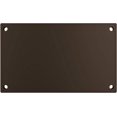 thumbnail image 1 of 5-Inch Mounting Plate for Lighted Address Numbers by LN LUMANUMBERS, Durable Stainless Steel, (for 3 Numbers, Bronze), 1 of 3