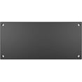thumbnail image 1 of 5-Inch Mounting Plate for Lighted Address Numbers by LN LUMANUMBERS, Durable Stainless Steel, (for 4 Numbers, Charcoal Gray), 1 of 3