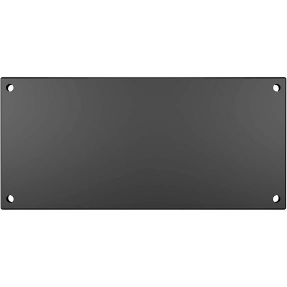 5-Inch Mounting Plate for Lighted Address Numbers by LN LUMANUMBERS, Durable Stainless Steel, (for 4 Numbers, Charcoal Gray)