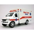 thumbnail image 1 of 5 Inch New York EMS Ambulance Scale Model - White, 1 of 2