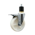 thumbnail image 1 of 5 Inch Nylon Swivel 1-7/8 Inch Expanding Stem Caster Total Lock Brake SCC, 1 of 2