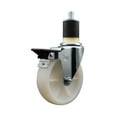 thumbnail image 1 of 5 Inch Nylon Swivel 1-7/8 Inch Expanding Stem Caster with Brake SCC, 1 of 2