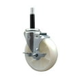 thumbnail image 1 of 5 Inch Nylon Swivel 3/4 Inch Expanding Stem Caster with Brake SCC, 1 of 2