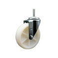 thumbnail image 1 of 5 Inch Nylon Wheel Swivel 3/4 Inch Threaded Stem Caster Service Caster, 1 of 2