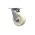 thumbnail image 1 of 5 Inch Nylon Wheel Swivel Caster with Roller Bearing Service Caster Brand, 1 of 2