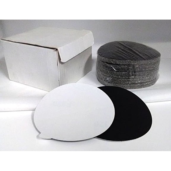 5-Inch PSA Sanding Discs Silicon Carbide GRIT 40 for Stone, Glass and Marble - Pack 50 Discs$$Tools & Hardware Other