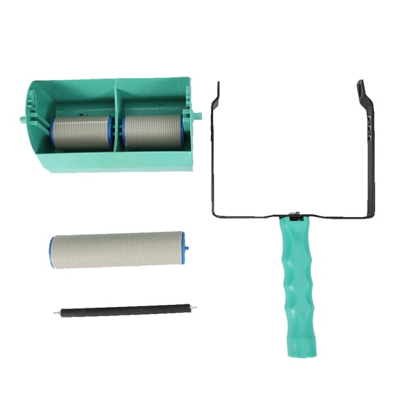 5-Inch Pattern Printing Roller Soft Plastic Head Two-Color Machine Roller Brush Tool