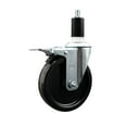 thumbnail image 1 of 5 Inch Phenolic Swivel 1-3/8 Inch Expanding Stem Caster Total Lock Brake SCC, 1 of 2