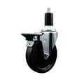 thumbnail image 1 of 5 Inch Phenolic Swivel 1-3/8 Inch Expanding Stem Caster with Brake SCC, 1 of 2