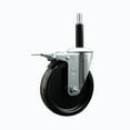 thumbnail image 1 of 5 Inch Phenolic Swivel 3/4 Inch Expanding Stem Caster Total Lock Brake SCC, 1 of 2