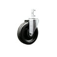 thumbnail image 1 of 5 Inch Phenolic Wheel Swivel 3/4 Inch Square Stem Caster Service Caster Brand, 1 of 2