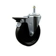 thumbnail image 1 of 5 Inch Phenolic Wheel Swivel 7/16 Inch Grip Ring Stem Caster with Brake SCC, 1 of 2