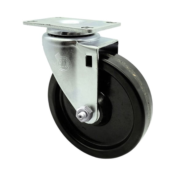 5 Inch Phenolic Wheel Swivel Top Plate Caster Service Caster Brand