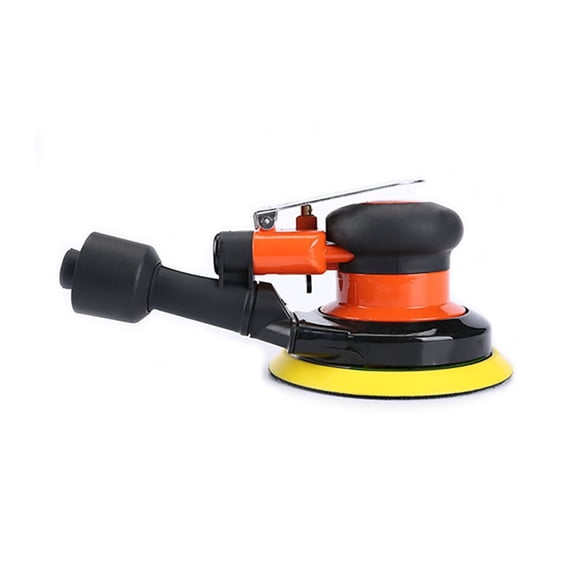 5 Inch Pneumatic Air Vacuuming Sander Polisher Tool Polishing Machine for Car Paint Care Wood Grinder Polisher Rust Removal ,Widely Use