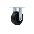 thumbnail image 1 of 5 Inch Polyolefin Wheel Rigid Caster with Ball Bearing Service Caster Brand, 1 of 2