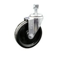 thumbnail image 1 of 5 Inch SS Phenolic Wheel Swivel 12mm Threaded Stem Caster Service Caster, 1 of 2