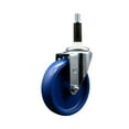 thumbnail image 1 of 5 Inch Solid Poly Swivel 7/8 Inch Expanding Stem Caster Total Lock Brake SCC, 1 of 2