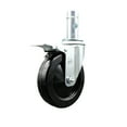 thumbnail image 1 of 5 Inch Scaffold Caster w/ 1-3/64 Inch Round Grip Ring Stem -Service Caster Brand, 1 of 2