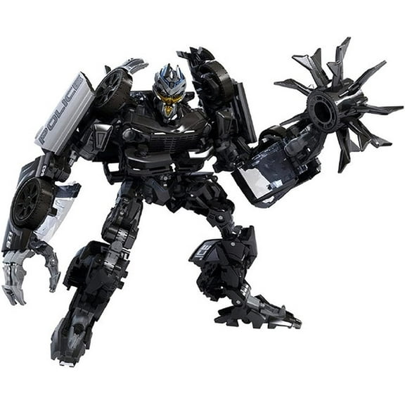 5-Inch Scale Transformer Studio Series 28 Deluxe Class | Movie 1 Barricade Action Figure