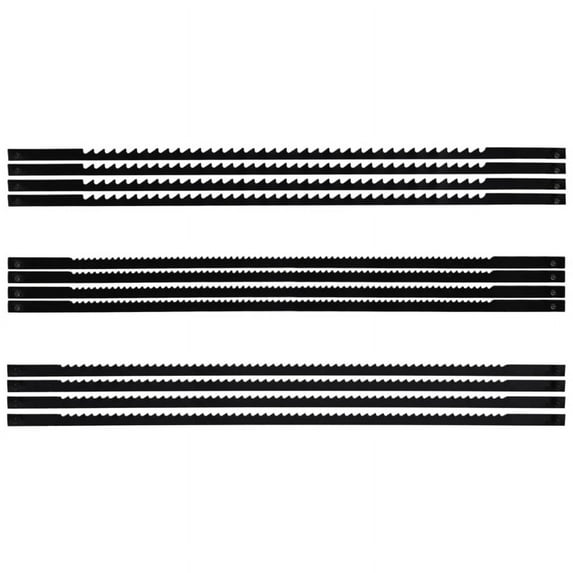 5 Inch Scroll Saw Blade 36 Pack Compatible for All Machines Require 5In. Pin End Scroll Saw - 10 TPI, 15 TPI, 18 TPI