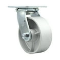 thumbnail image 1 of 5 Inch Semi Steel Wheel Swivel Caster with Roller Bearing Service Caster, 1 of 2