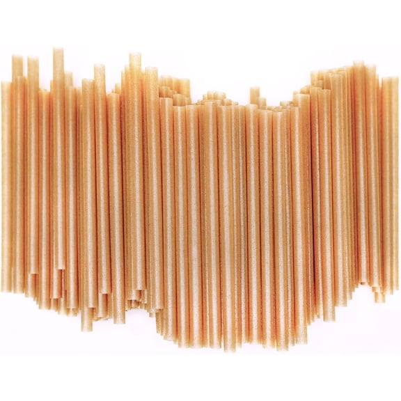5 Inch Short Biodegradable Cocktail Straws 200 pcs Compostable Cocktail Stirrers Straws Made from 100% Sugarcane Fiber A Plasticless Sturdy Drinking Straws for Hot and Cold Drinks Not Foggy
