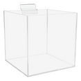 5 Inch Slatwall Bin Clear Merchandise Storage Organizer Bulk Product