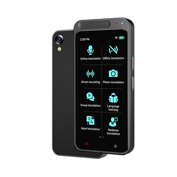 5 Inch Smart Translator, 150 Online & 21 Offline Languages Translator with WiFi BT Connection