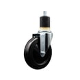 thumbnail image 1 of 5 Inch Soft Rubber Wheel Swivel 1-7/8 Inch Expanding Stem Caster SCC, 1 of 2