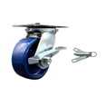 thumbnail image 1 of 5 Inch Solid Poly Caster with Roller Bearing and Brake/Swivel Lock SCC, 1 of 2