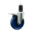 thumbnail image 1 of 5 Inch Solid Poly Swivel 1-5/8 Inch Expanding Stem Caster Total Lock Brake SCC, 1 of 2