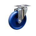 thumbnail image 1 of 5 Inch Solid Polyurethane Wheel Swivel Top Plate Caster Service Caster Brand, 1 of 2