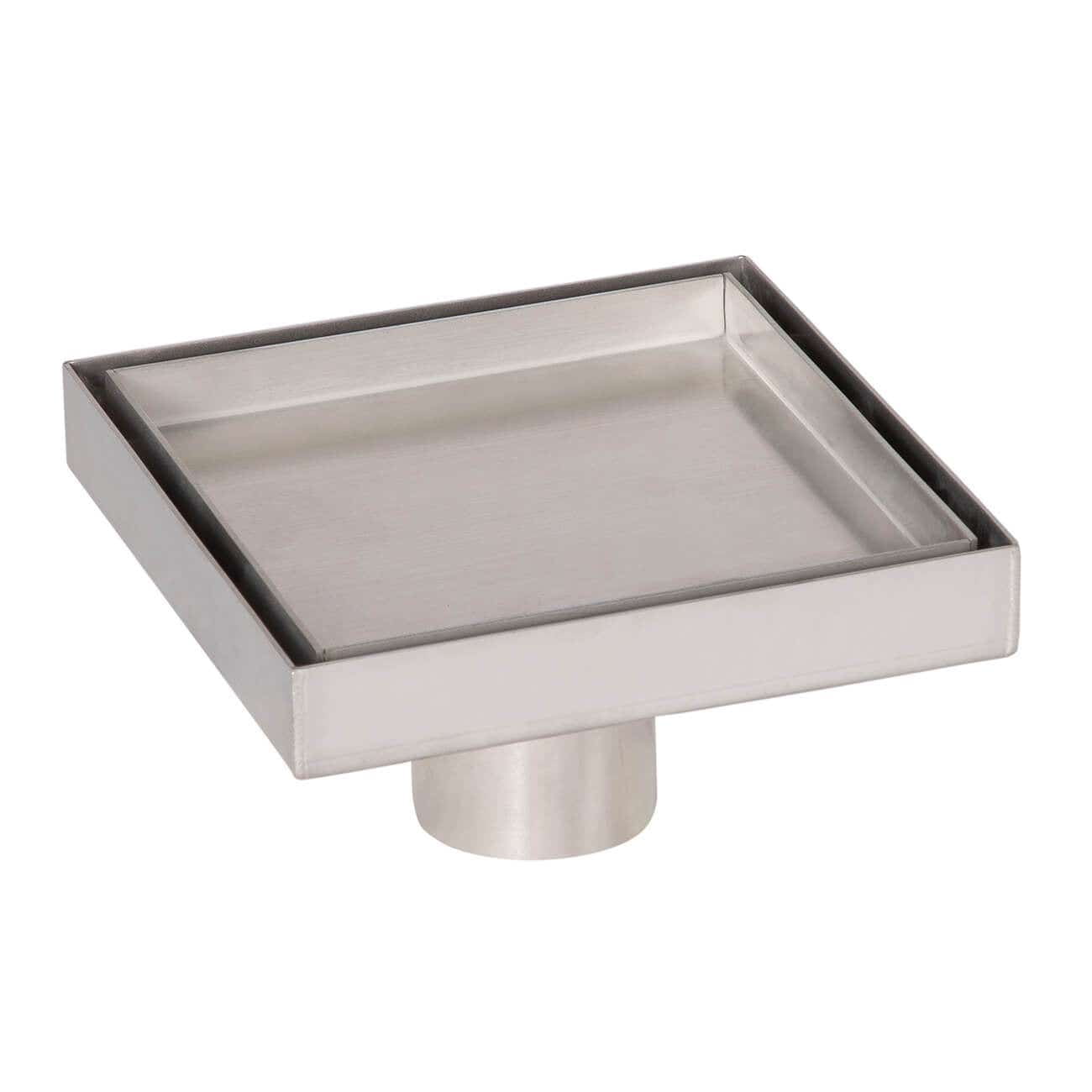 5 Inch Square Tile Insert Shower Drain - Walmart.com